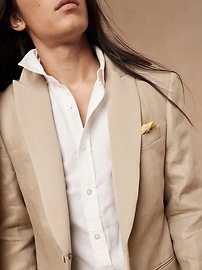 Irish Linen Tuxedo Jacket
