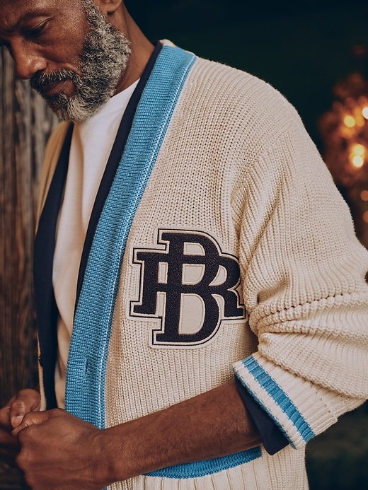 Banana Republic BR ATHLETICS Varsity Cardigan. 1