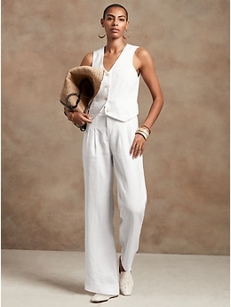 Womens Linen Pants | Banana Republic