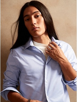 banana republic mens oxford shirt