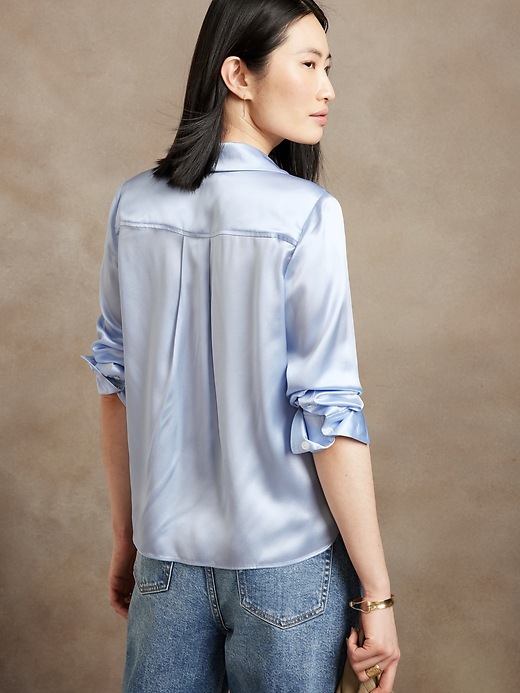 Image number 2 showing, Silk Resort Shirt