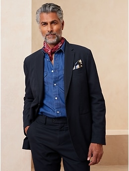 Italian Twill Suit Jacket | Banana Republic