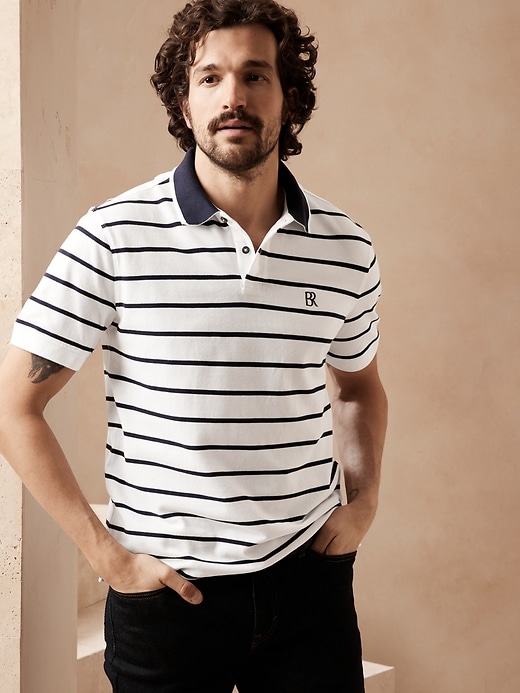 Image number 1 showing, Pique Polo