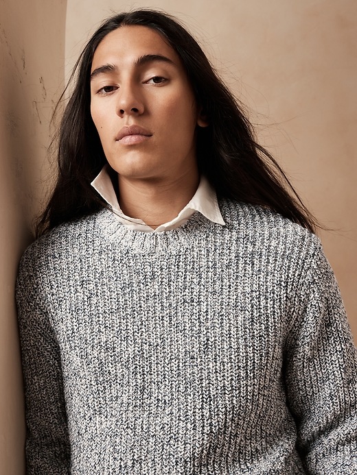 Image number 1 showing, Marled Sweater