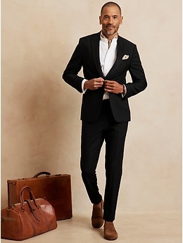 Banana republic 3 piece suit