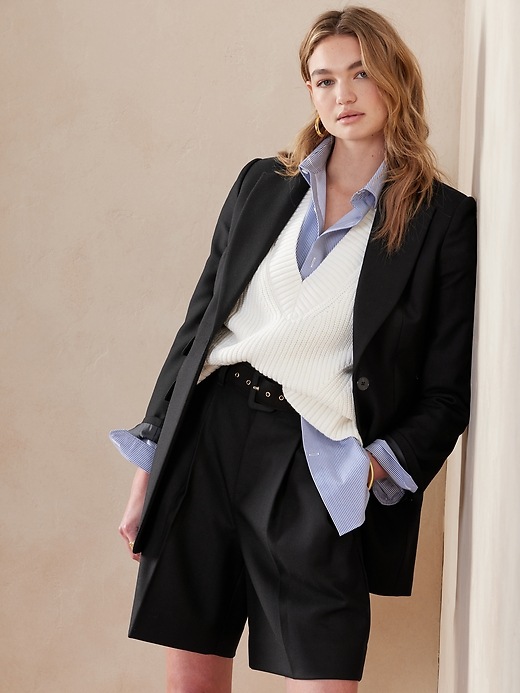 Image number 3 showing, Sculpted Wool Blazer