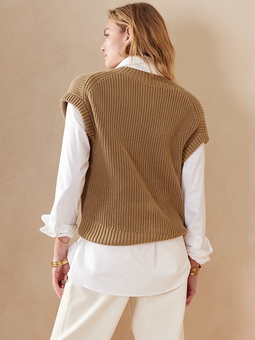 Image number 2 showing, Oversized Sweater Vest