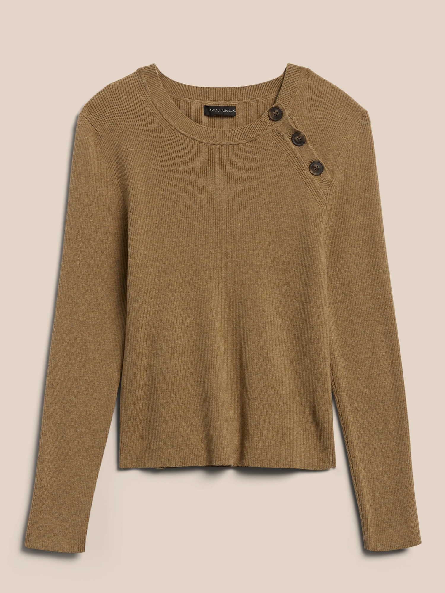 Button-Detail Sweater | Banana Republic
