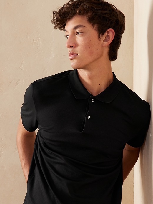 Image number 3 showing, Luxury-Touch Performance Polo