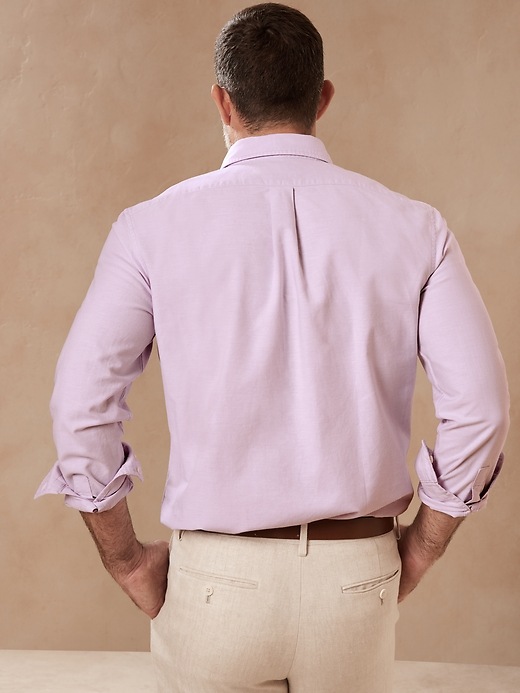 Image number 3 showing, Untucked Oxford Shirt