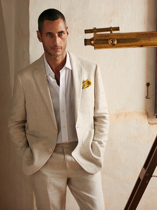 Image number 1 showing, Milano Linen Suit Jacket