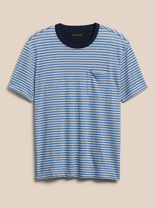 Image number 4 showing, Linen T-Shirt
