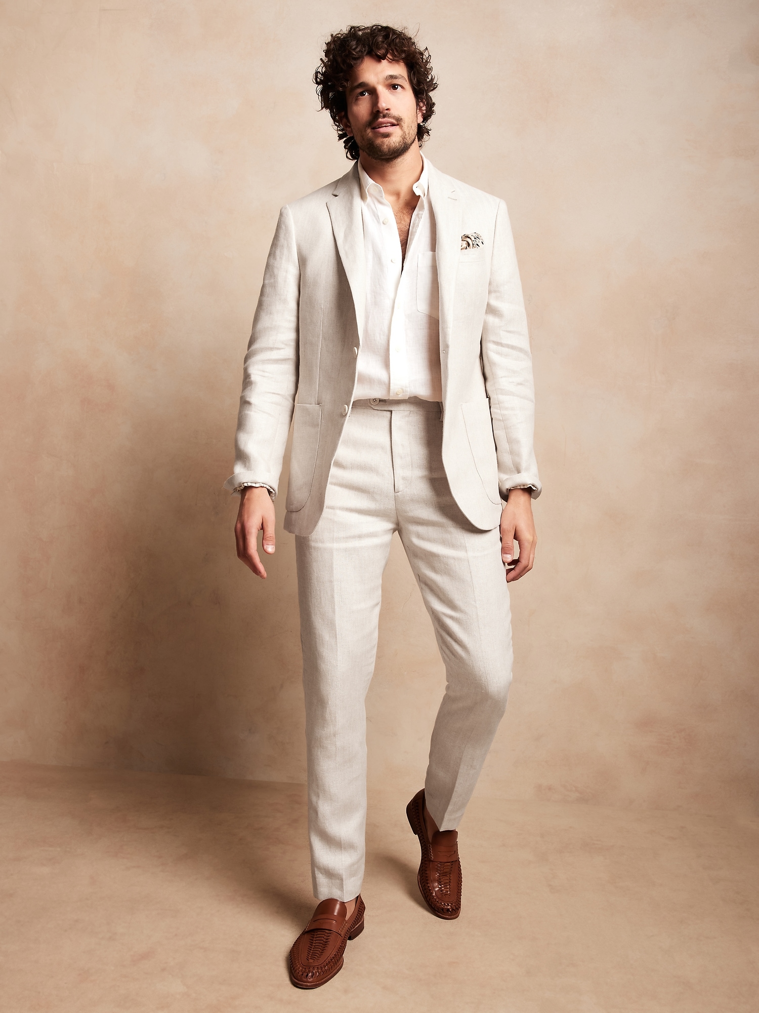Milano Linen Suit Jacket