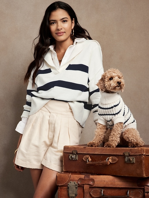 Banana republic dog sweater best sale