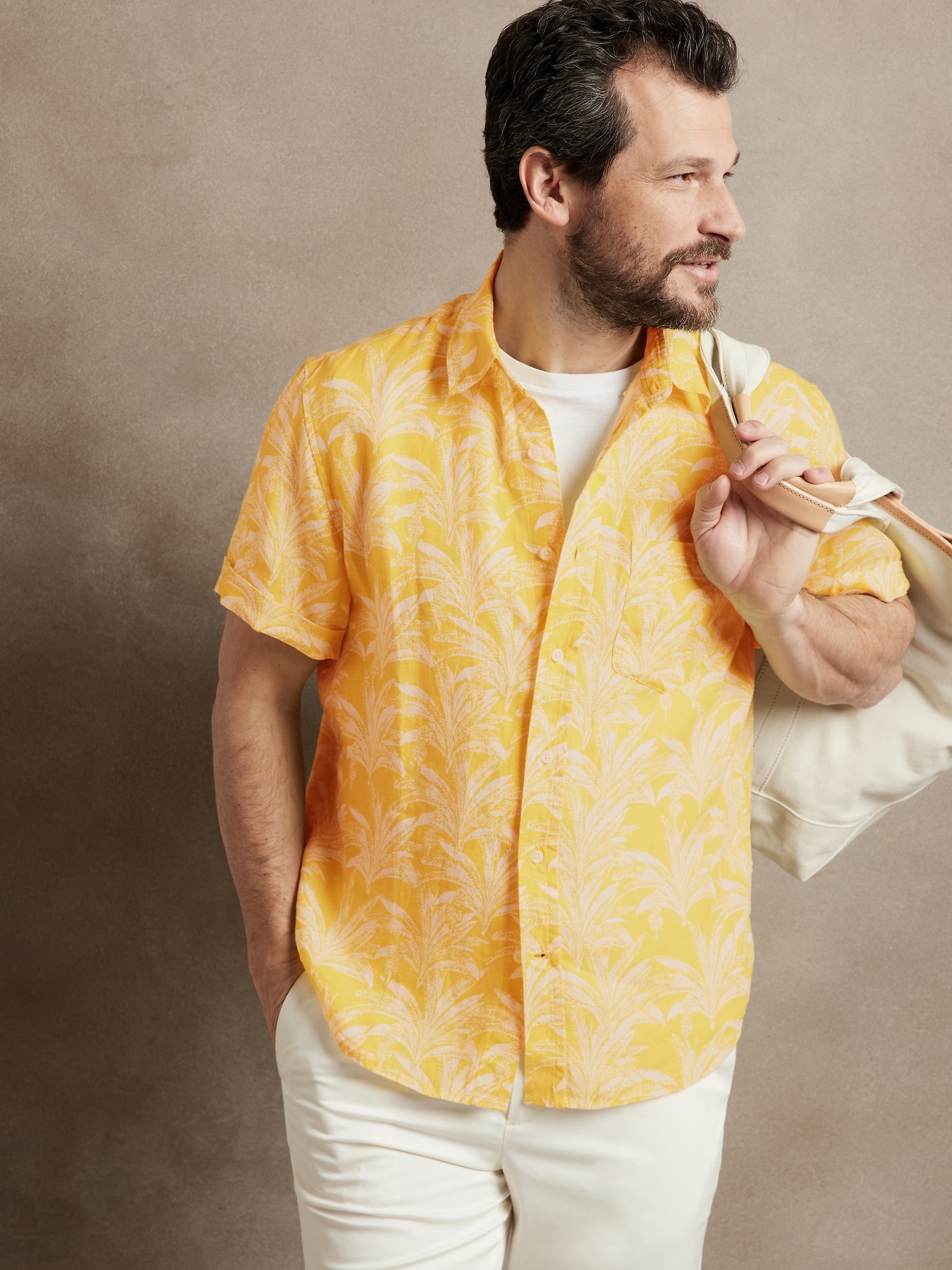 Castello Linen Shirt | Banana Republic