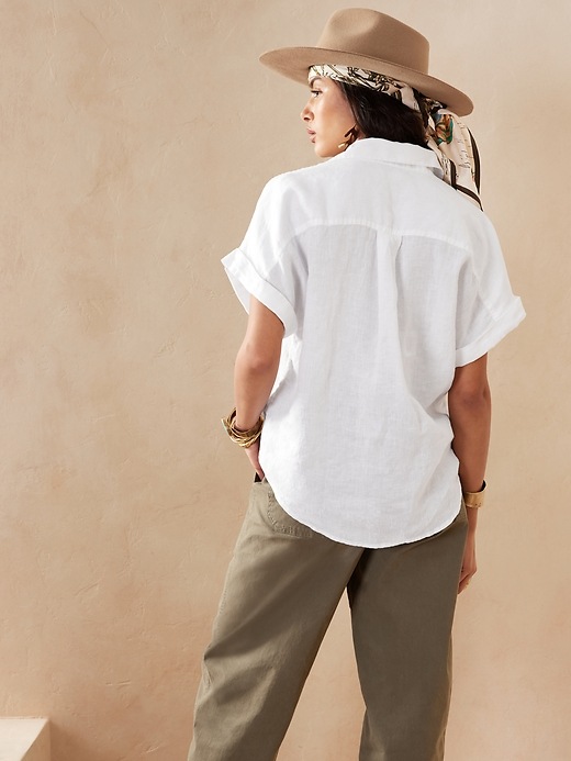 Image number 2 showing, Linen Resort Shirt
