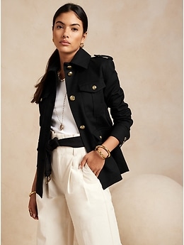 Petite Voyage Jacket | Banana Republic