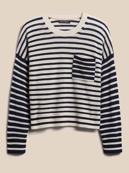Image number 4 showing, Caro Cashmere Stripe Sweater