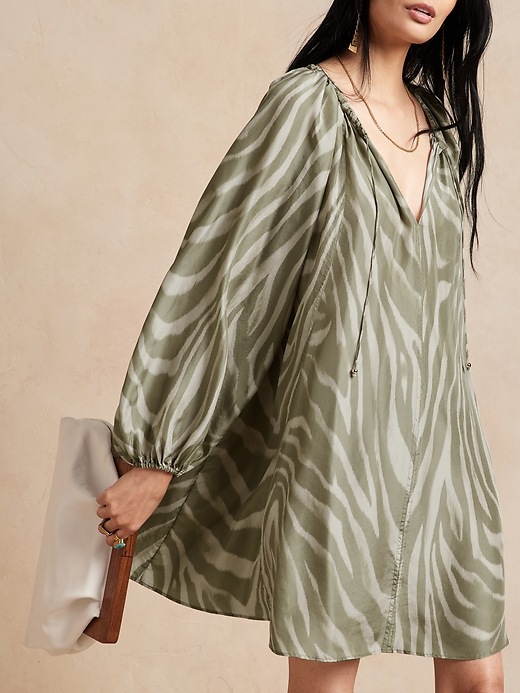 Image number 3 showing, Reverie Silk Dress
