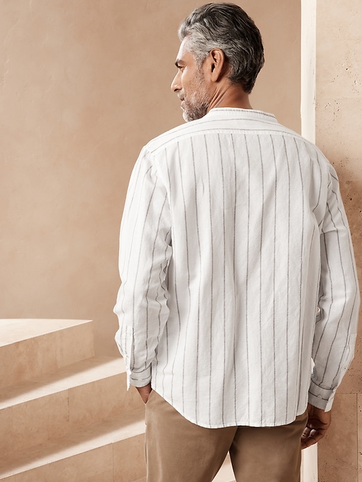 Image number 2 showing, Linen-Cotton Shirt