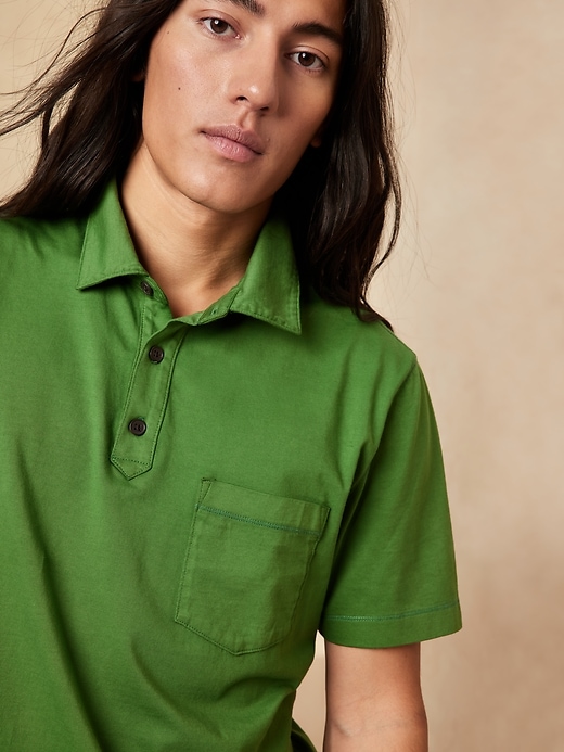 Image number 5 showing, Authentic SUPIMA® Polo
