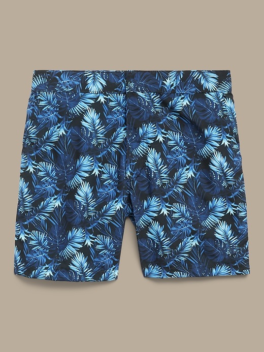 retromarine &#124 Palm Print Swim Short