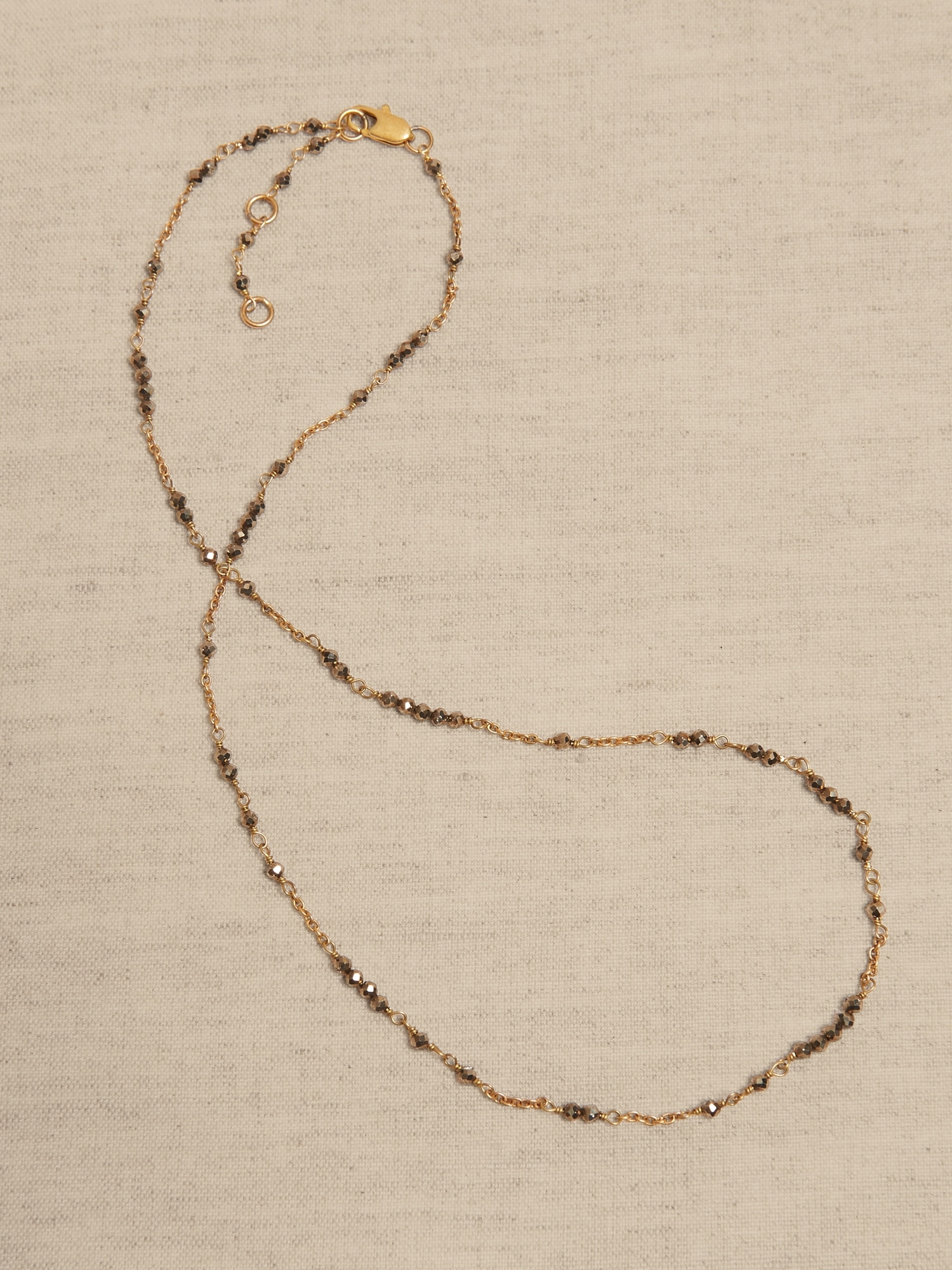 Delicate Strand Stone Necklace | Aureus + Argent | Banana Republic