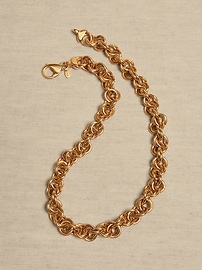 Ravena Link Necklace &#124 Aureus + Argent
