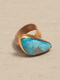 Sonora Turquoise Ring &#124 Aureus + Argent