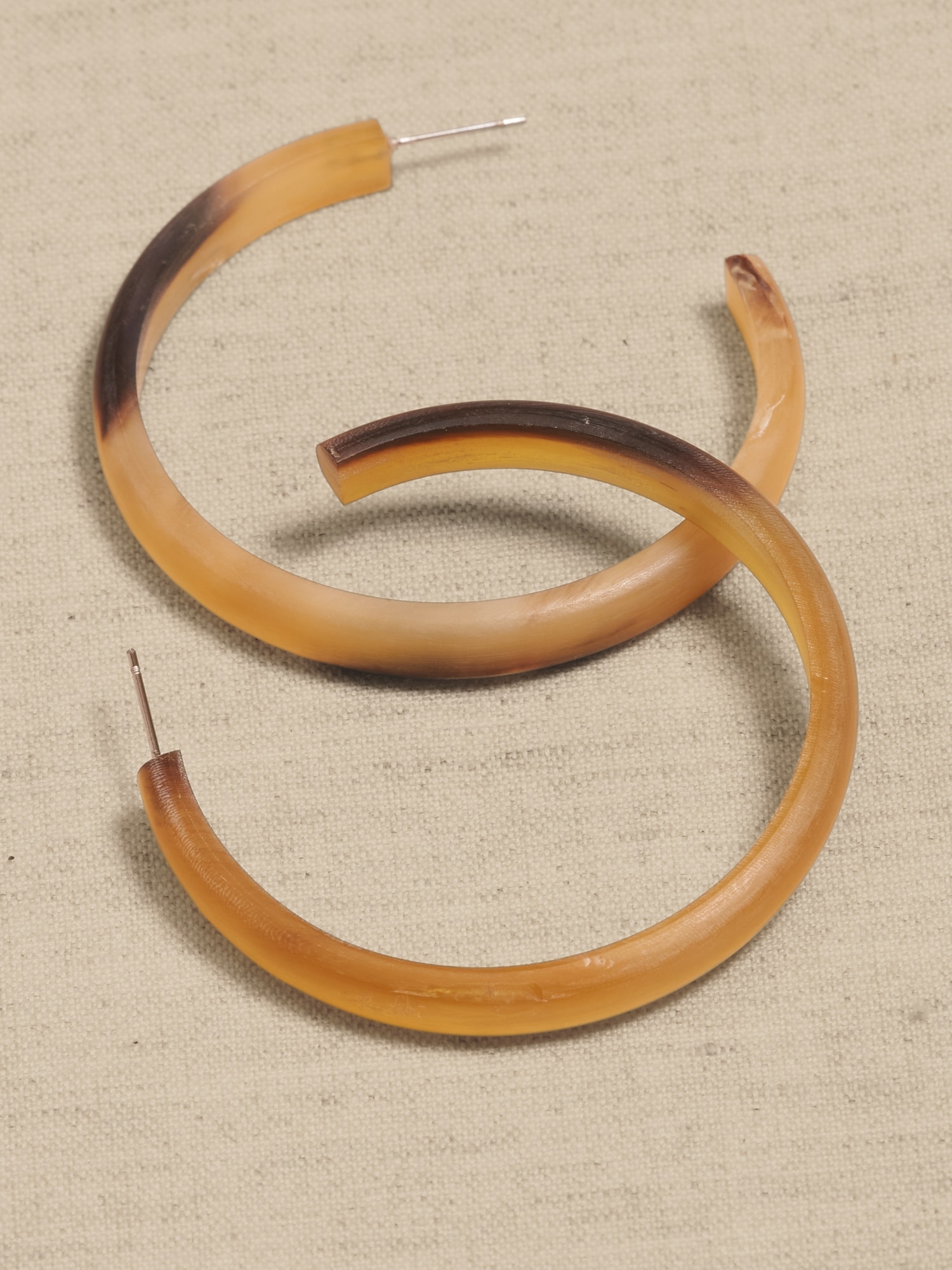 Horn Hoop Earrings &#124 Aureus + Argent