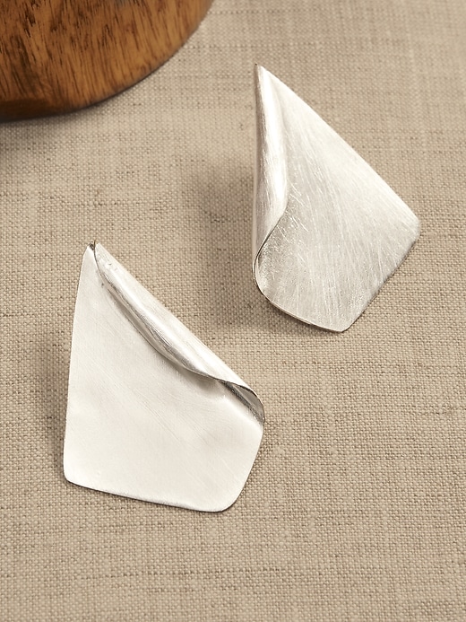 Kite Post Earrings Small &#124 Aureus + Argent