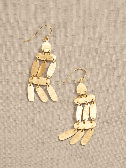 Cascade Tile Earrings &#124 Aureus + Argent