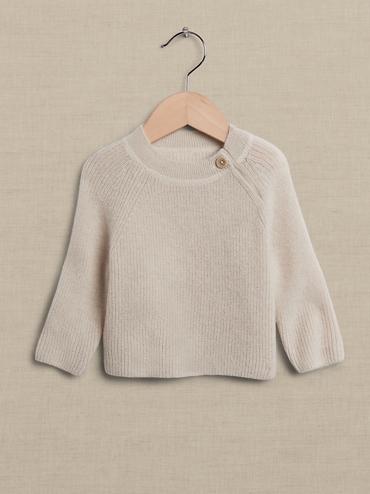 Image number 1 showing, Baby Cashmere Ribbed Sweater