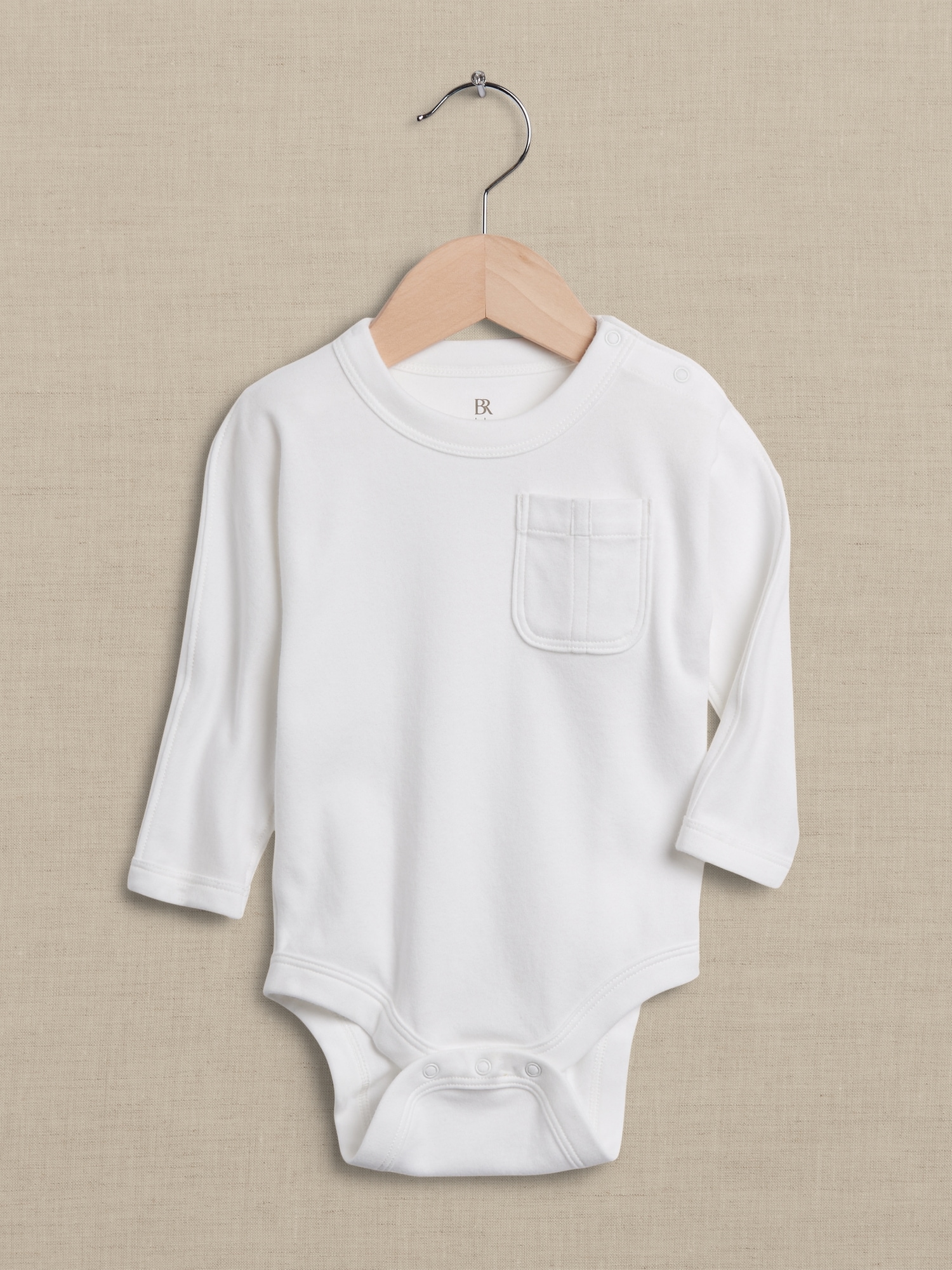 Essential SUPIMA® Long-Sleeve Bodysuit for Baby