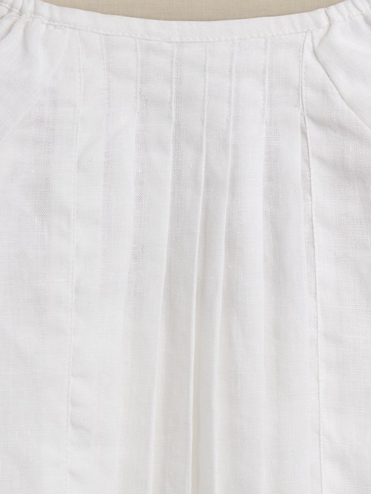 Image number 3 showing, Baby Embroidered Linen Blouse