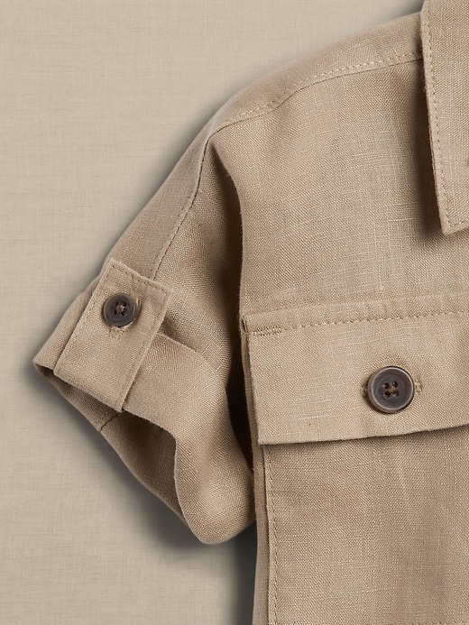 Image number 5 showing, Baby Linen Shirt