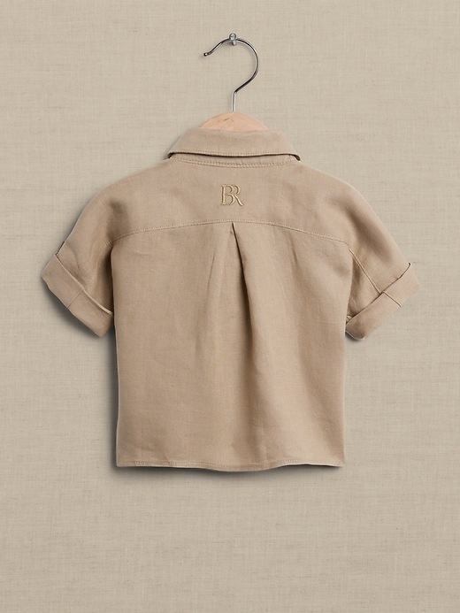 Image number 4 showing, Baby Linen Shirt