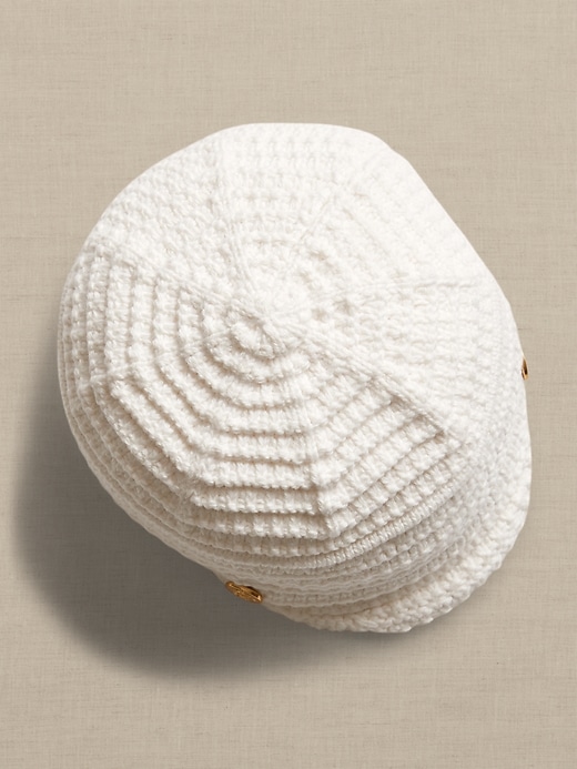 Image number 3 showing, Baby Crochet Sailor Cap