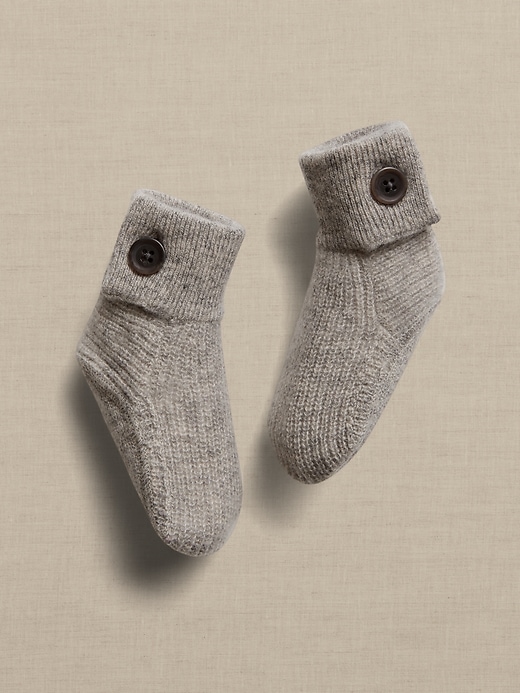 Image number 1 showing, Baby Cashmere Booties