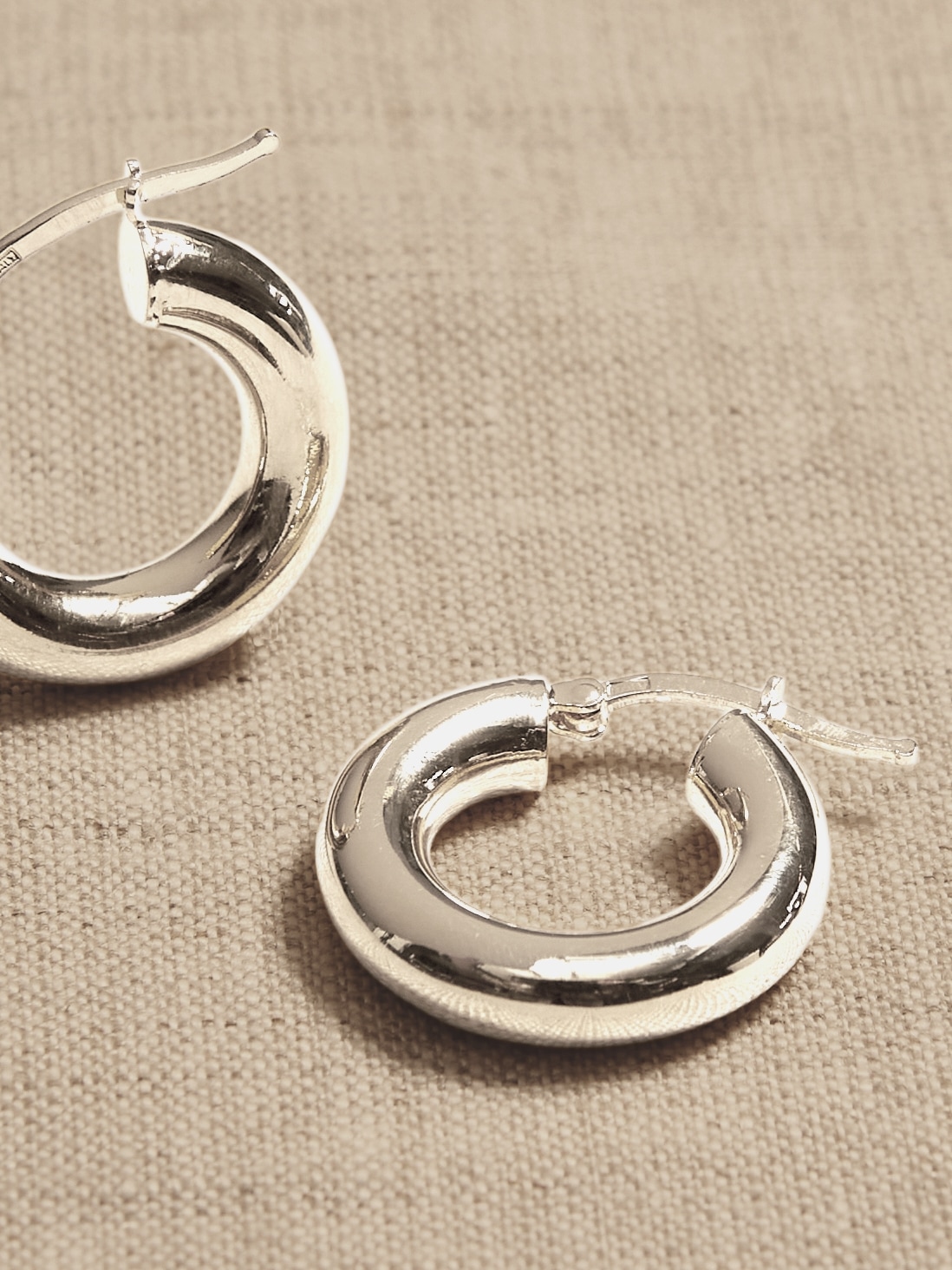 Ravena Mini Hoop Earrings | Aureus + Argent