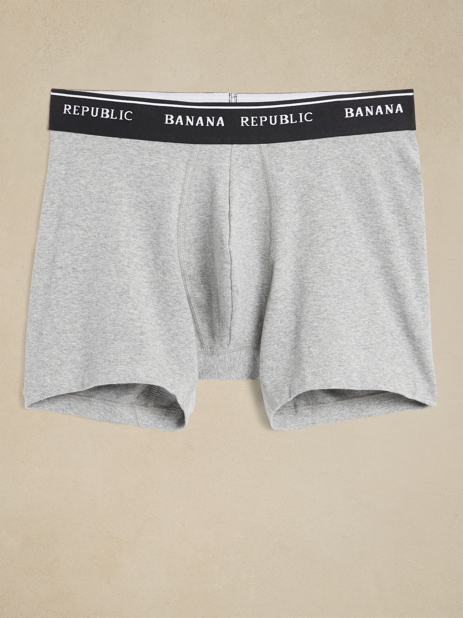 Banana Republic Stretch SUPIMA® Boxer Brief gray. 1