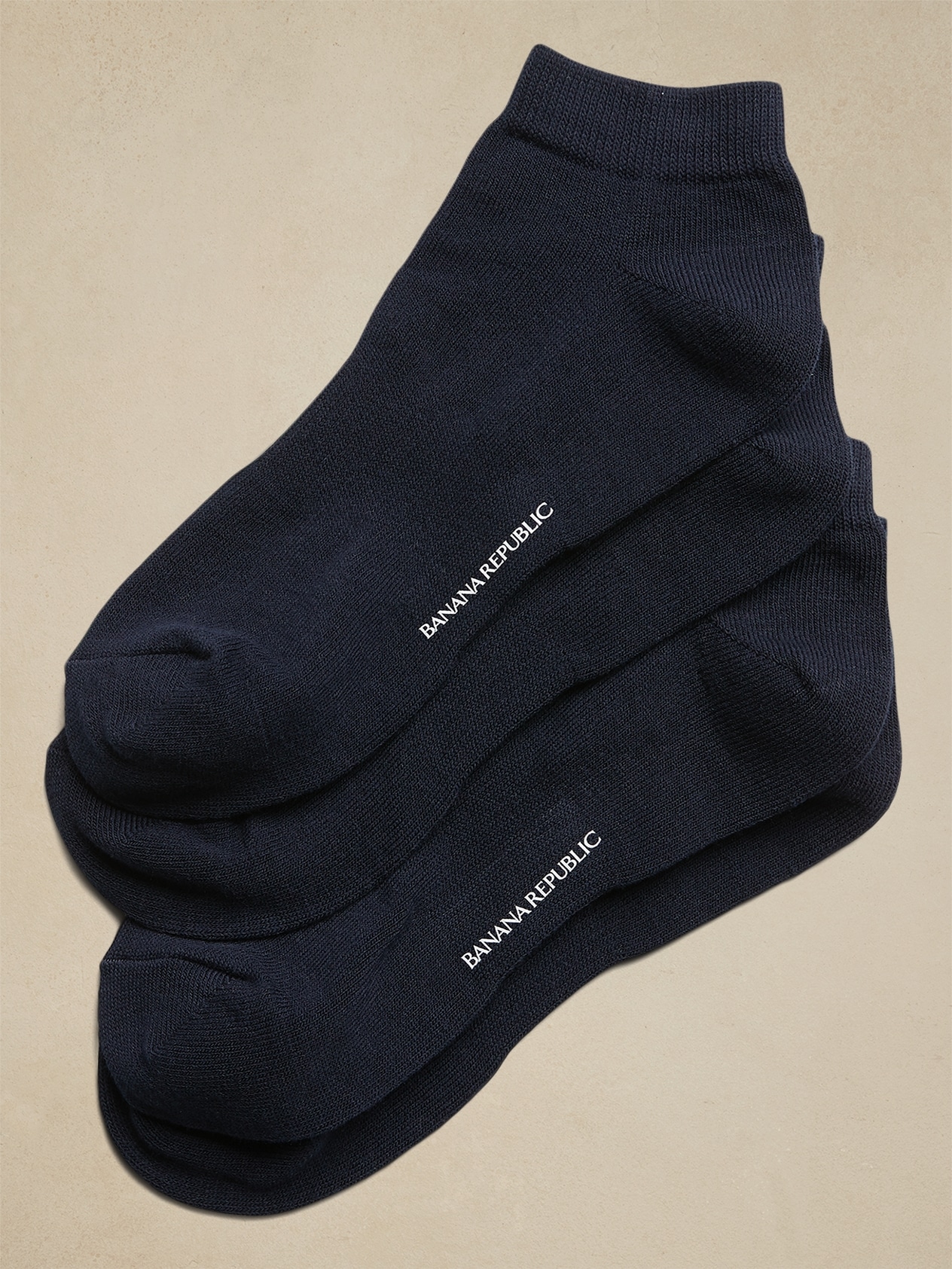 Banana Republic Ankle Sock 2-Pack With Coolmax® Technology blue. 1