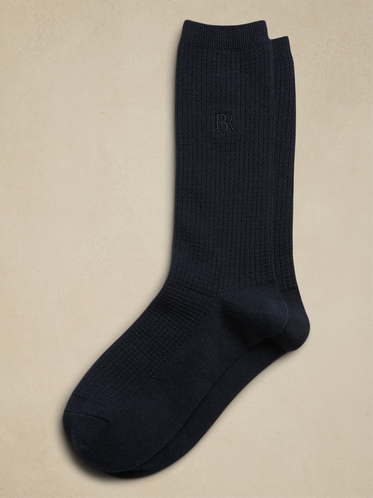 Banana Republic Breathe Trouser Sock blue. 1