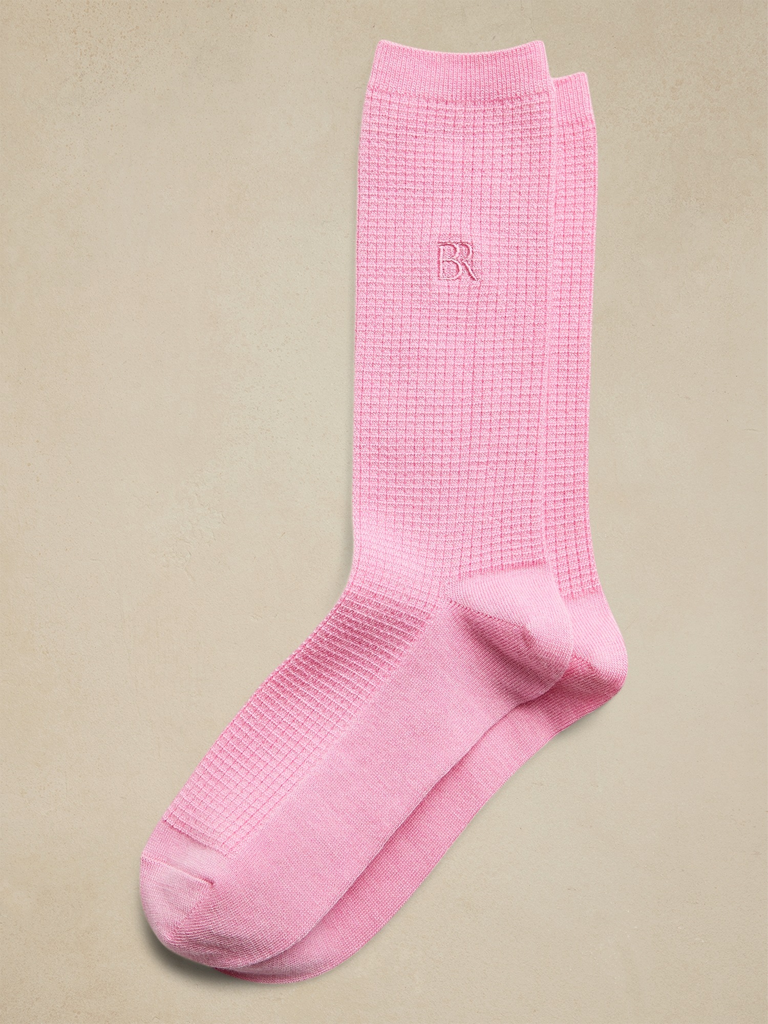 Banana Republic Breathe Trouser Sock pink. 1