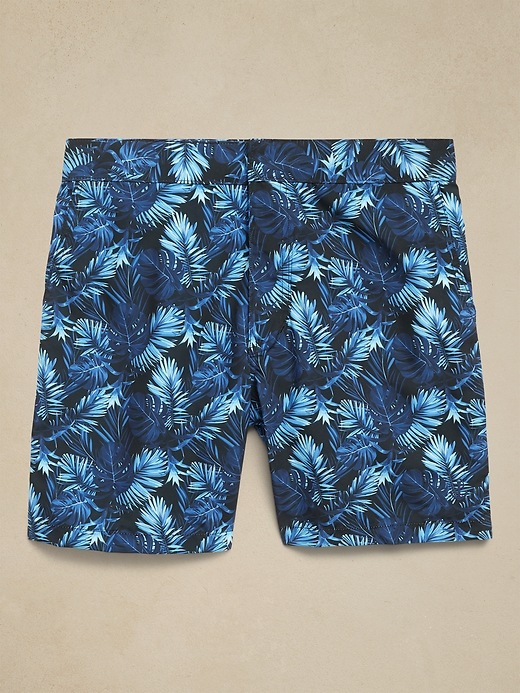 retromarine &#124 Palm Print Swim Short
