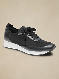 Recycled Knit Sneaker | Banana Republic
