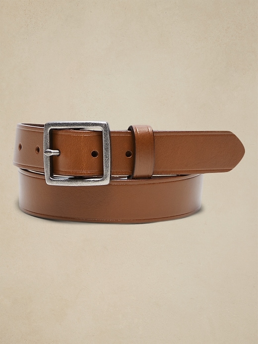 Perfect Leather Belt Banana Republic