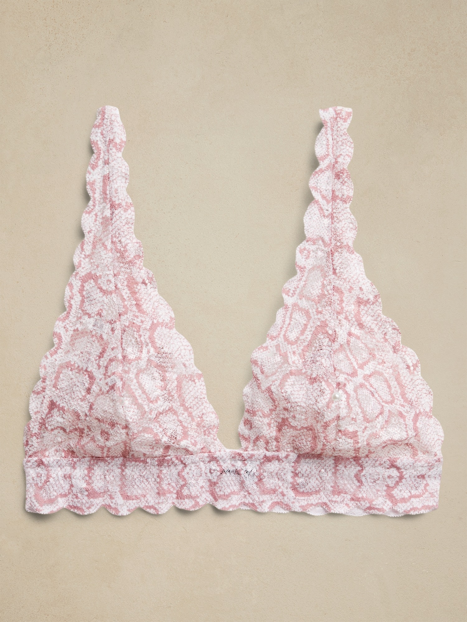 Cosabella &#124 Never Say Never Printed Tall Triangle Bralette