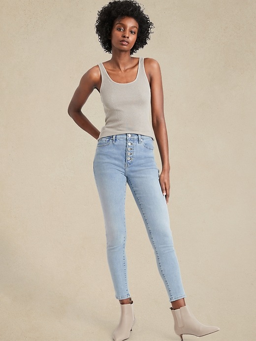 banana republic petite skinny jeans