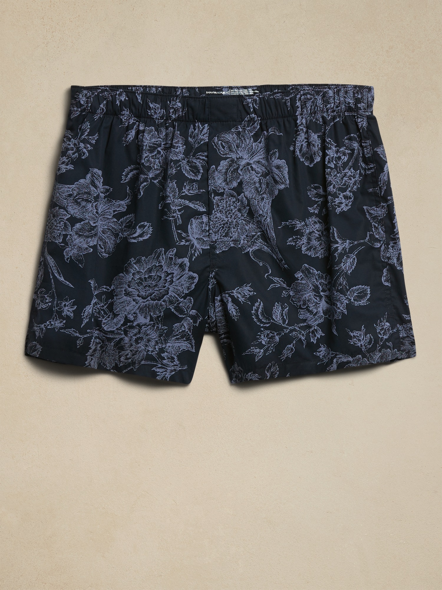 Floral Etched Toile Boxer
